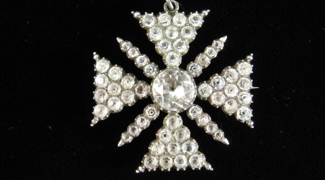 GEORGIAN PASTE JEWELRY