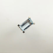 Deco aquamarine ring Fougeray