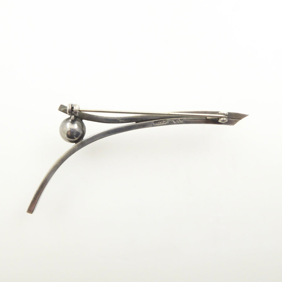 Hans Hansen Brooch by Karl Gustav Hansen