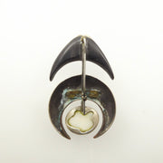 Macchiarini "Arrow Moon" Brooch with Opal