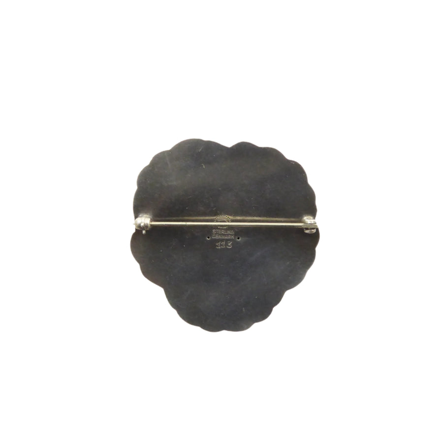 Georg Jensen Pansy Brooch 113