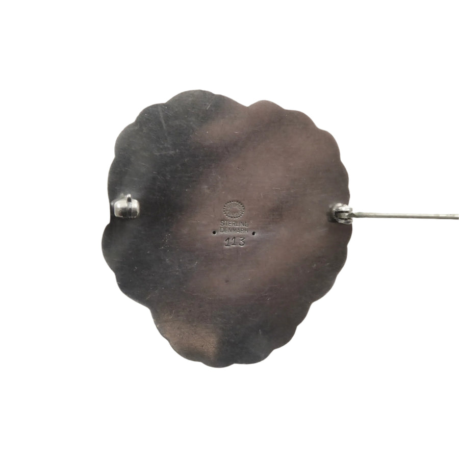 Georg Jensen Pansy Brooch 113