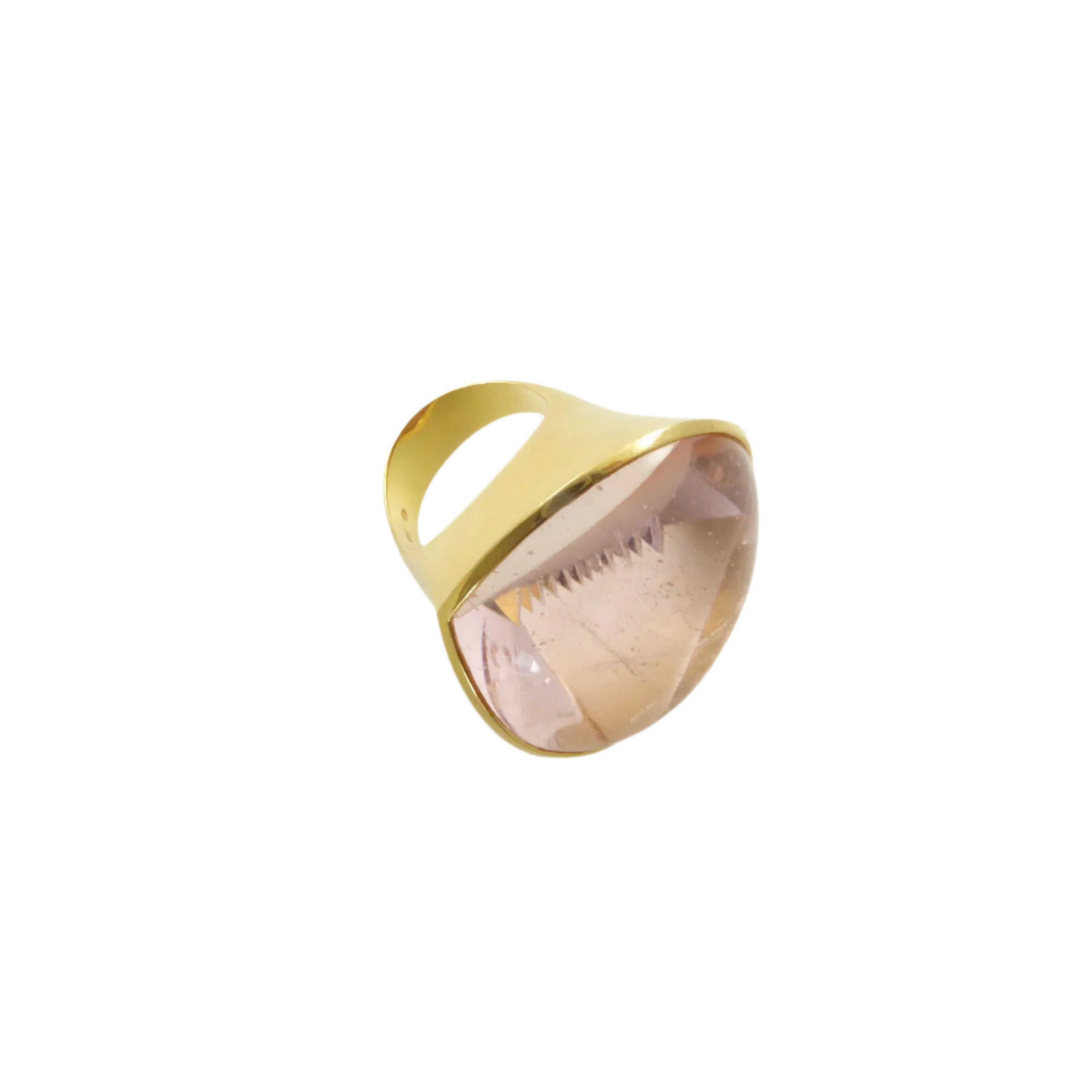 Atelier Munsteiner Morganite and Gold Ring