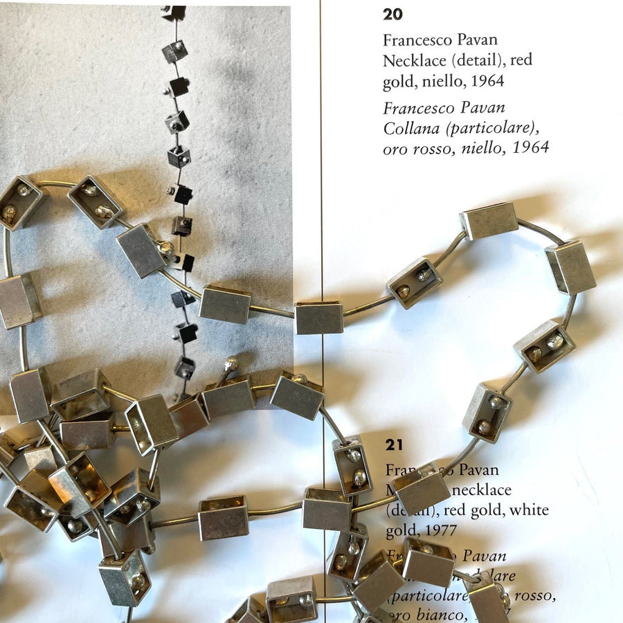 Padua School Style Silver Necklace