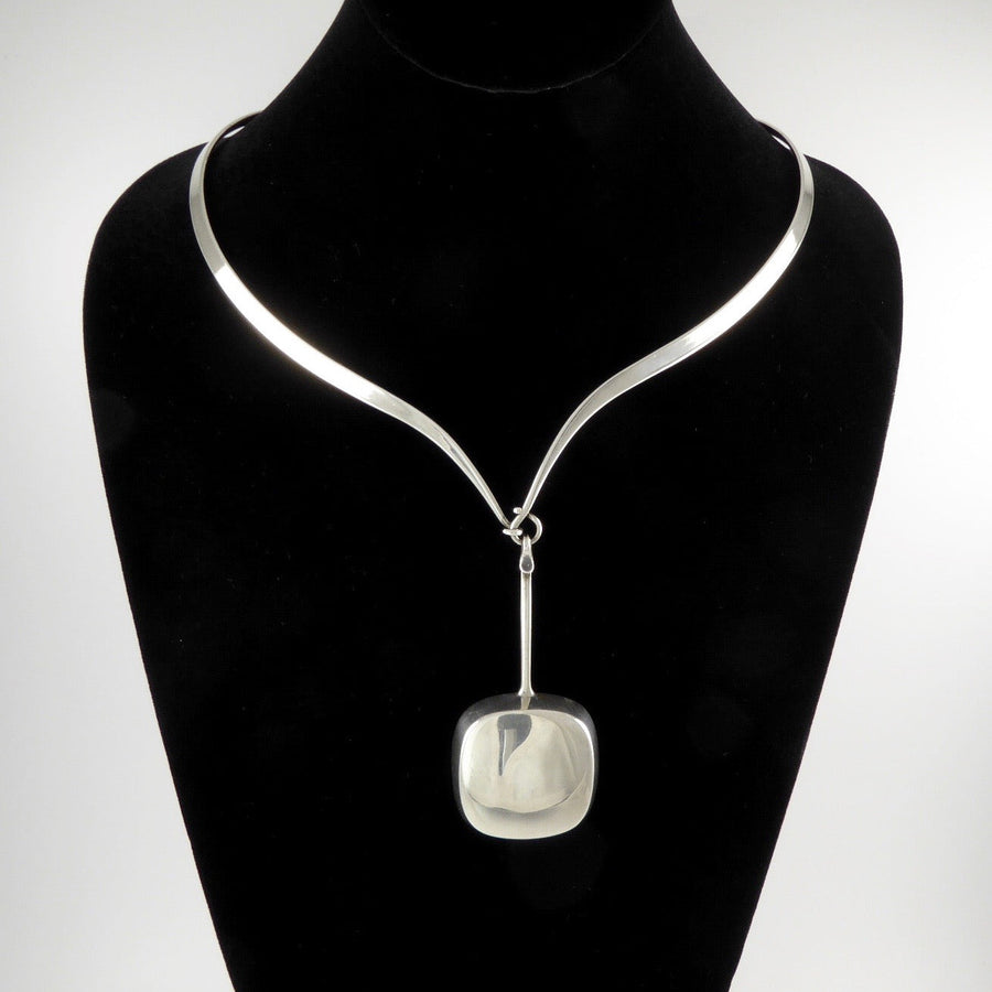 Torun for Georg Jensen Pendant 306 on Neck Ring 169
