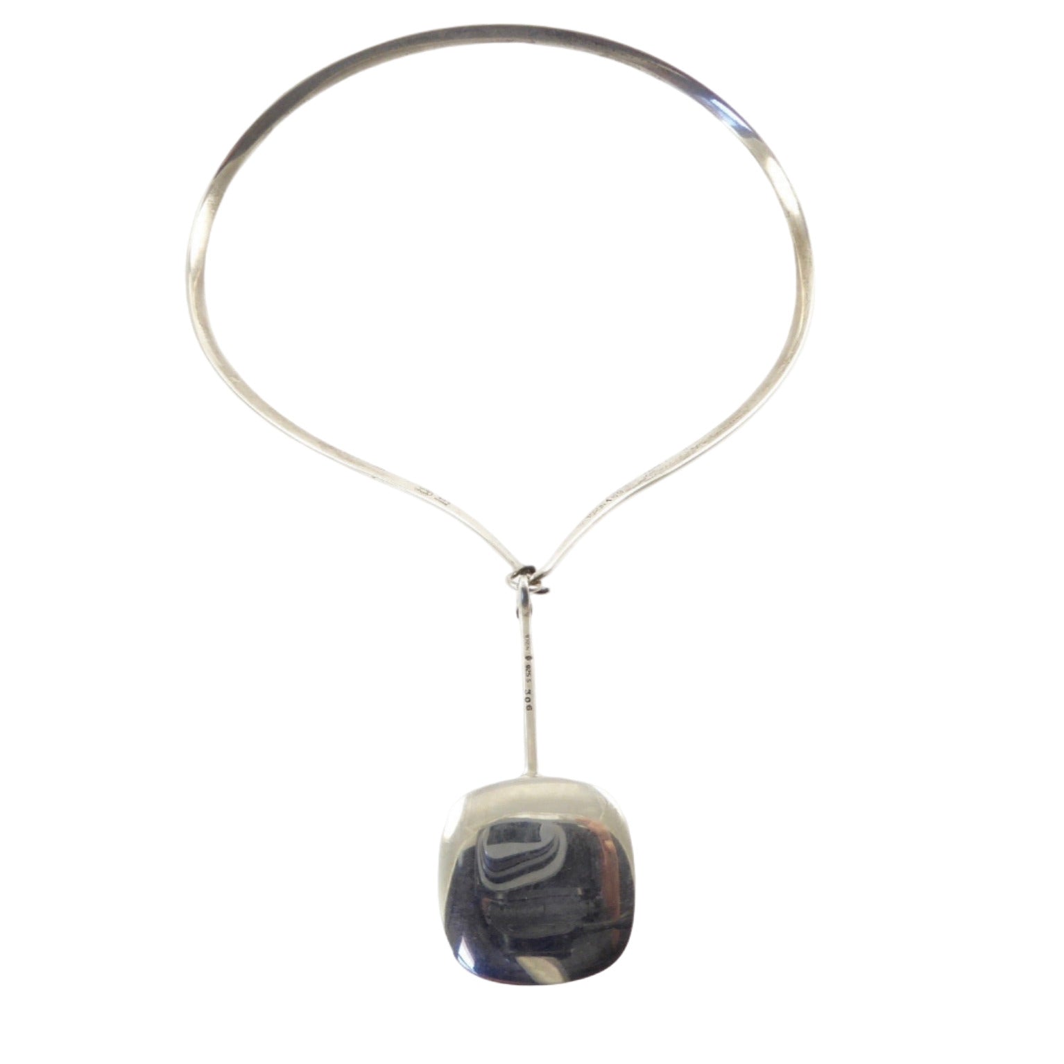 Torun for Georg Jensen Pendant 306 on Neck Ring 169