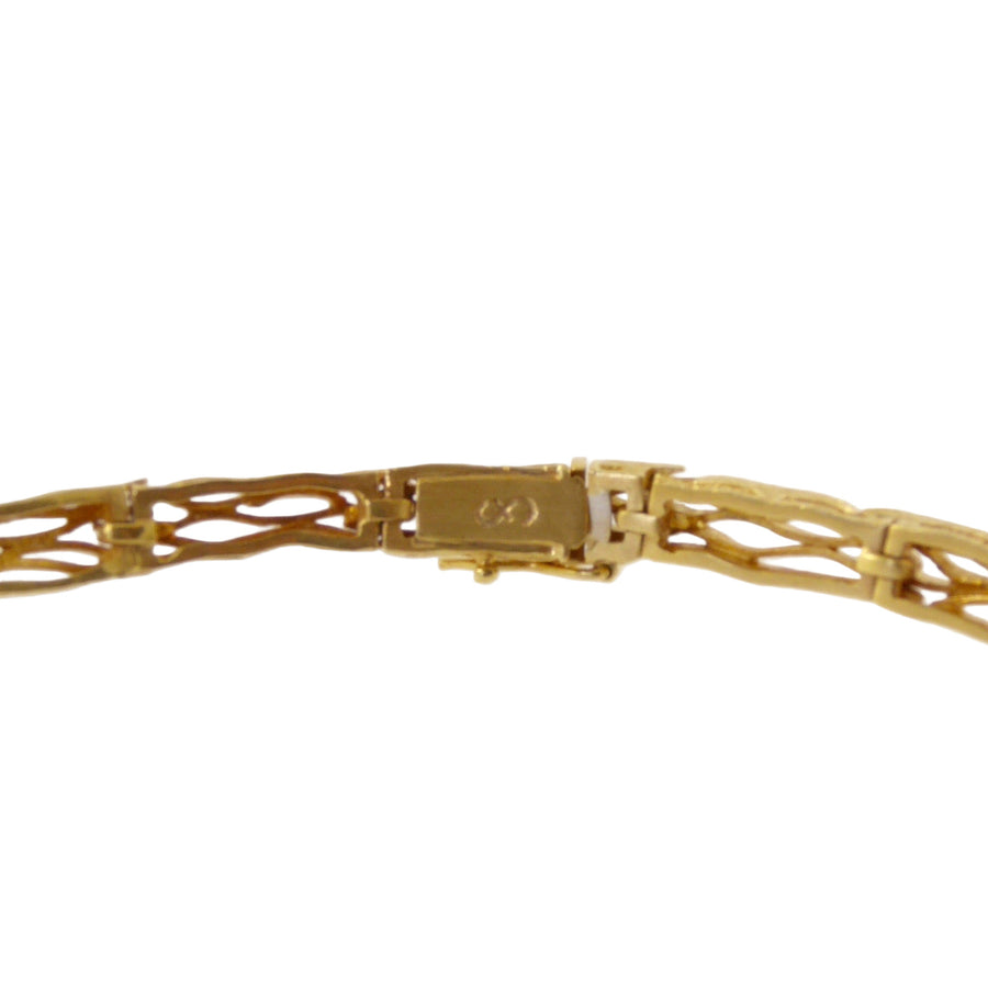 18 Karat Gold and Diamond Necklace by Steltman