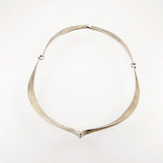 Ed Wiener Silver and Pearl Choker