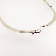 Ed Wiener Silver and Pearl Choker