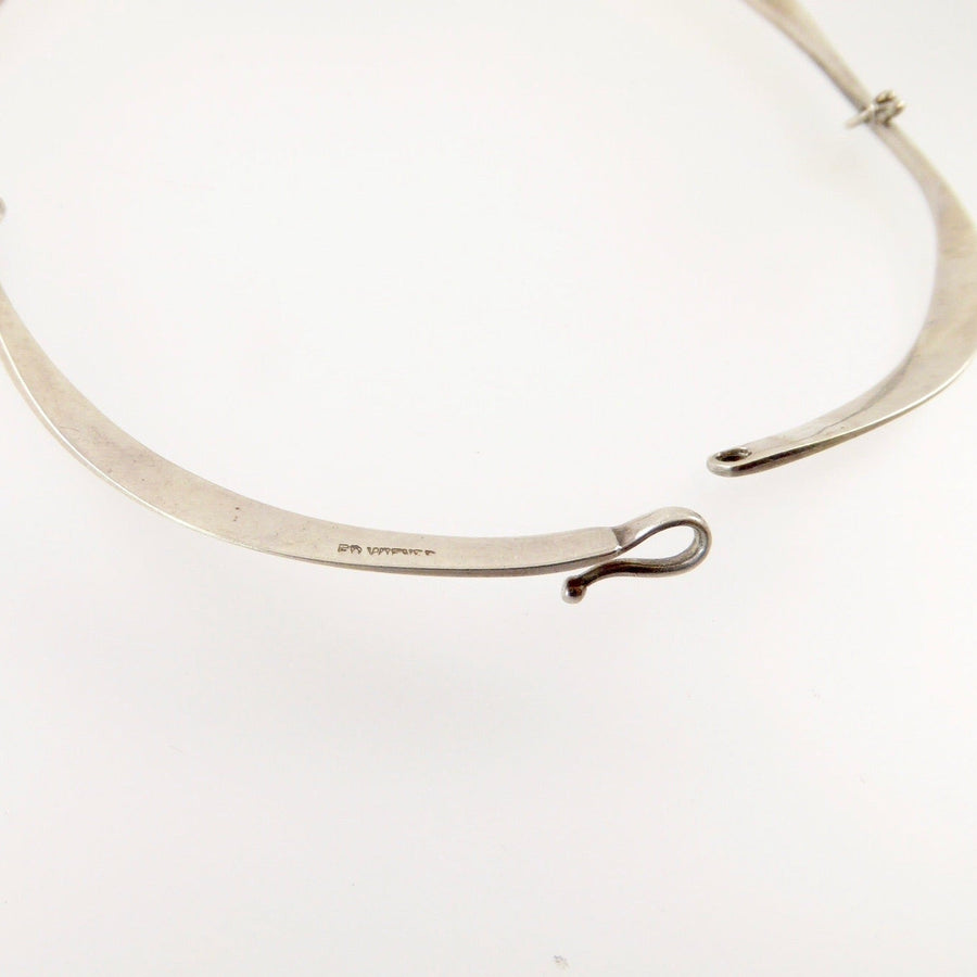 Ed Wiener Silver and Pearl Choker