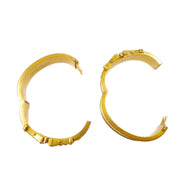 Pair of 14 Karat Gold Archaeological Revival Bracelets