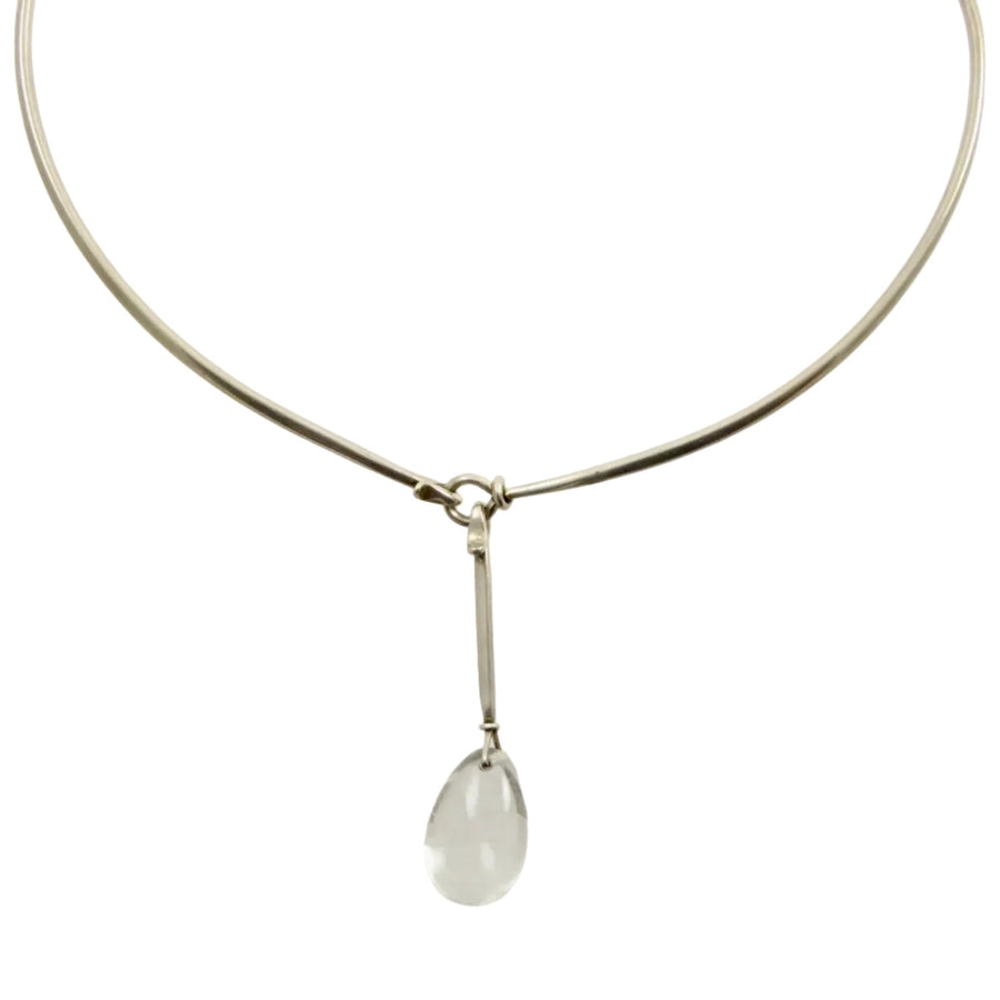 Torun Pendant 128 and Neck Ring 174 for Georg Jensen