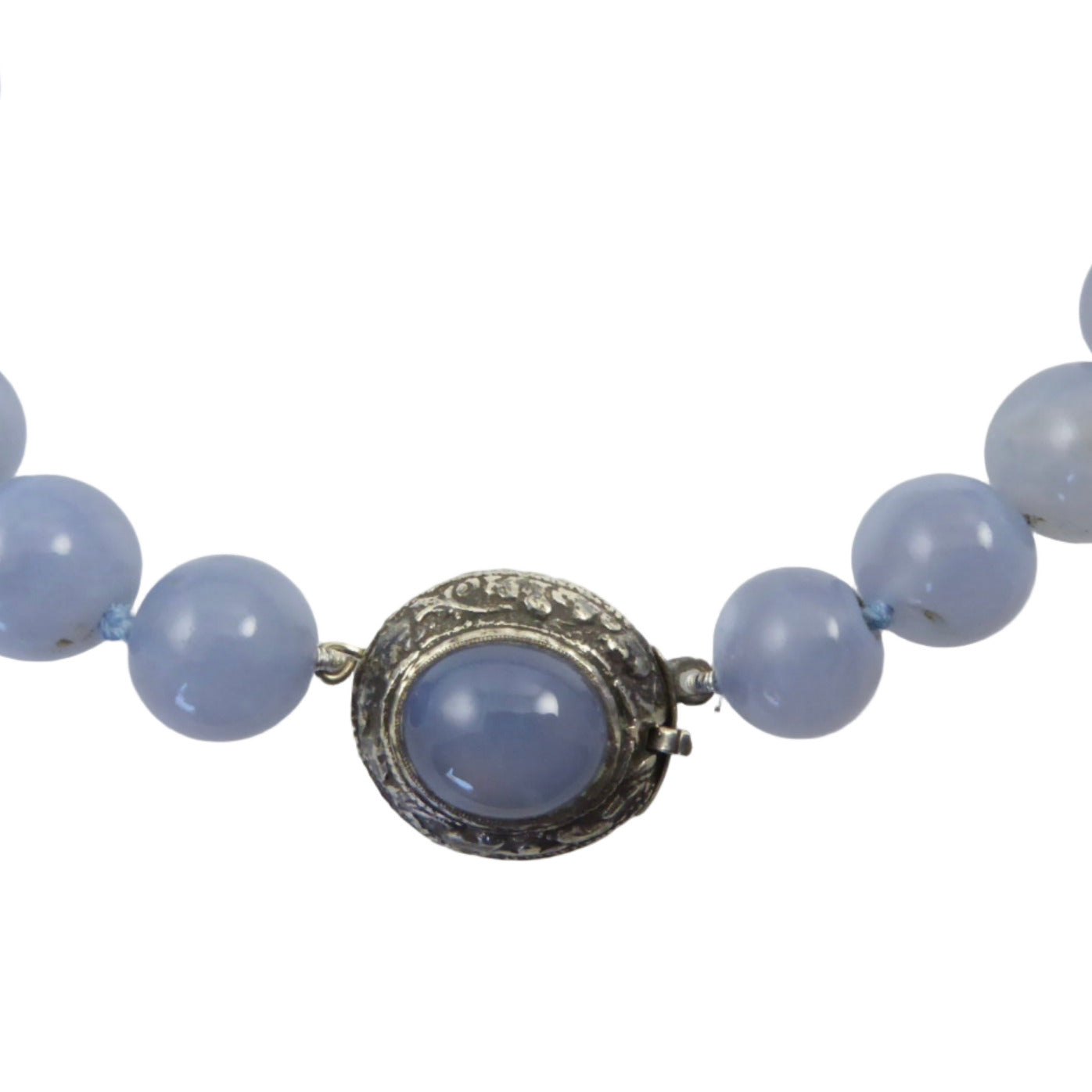 Marsh and Co. Blue Chalcedony Beaded Necklace