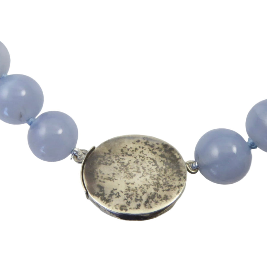 Marsh and Co. Blue Chalcedony Beaded Necklace