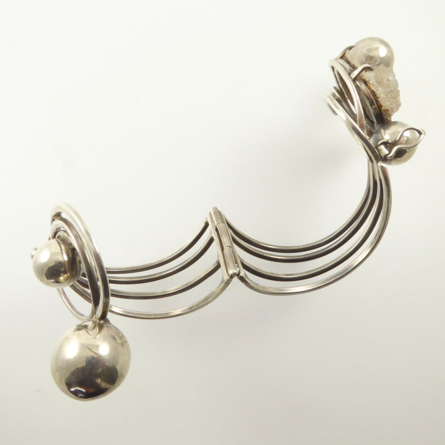 Rachel Gera Cuff with Druzy Quartz – Lisa Kramer Vintage Collection