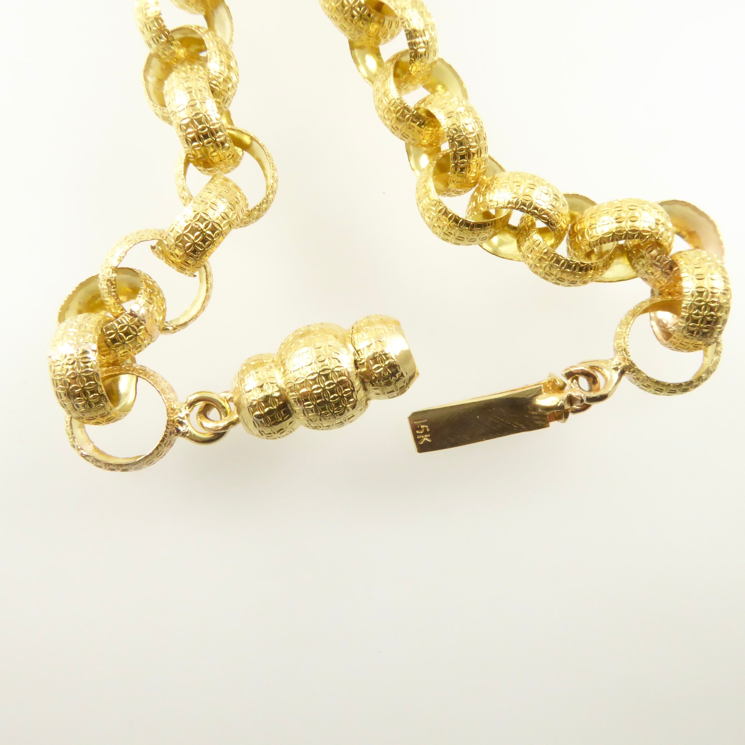 Georgian gold chain