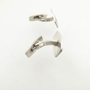 Enamel and Silver Cufflinks by Poul Warmind