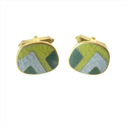 German Matte Enamel Cufflinks