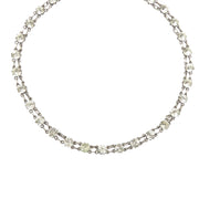 Victorian Silver and Paste Riviere