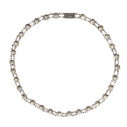 Victorian Silver and Paste Riviere
