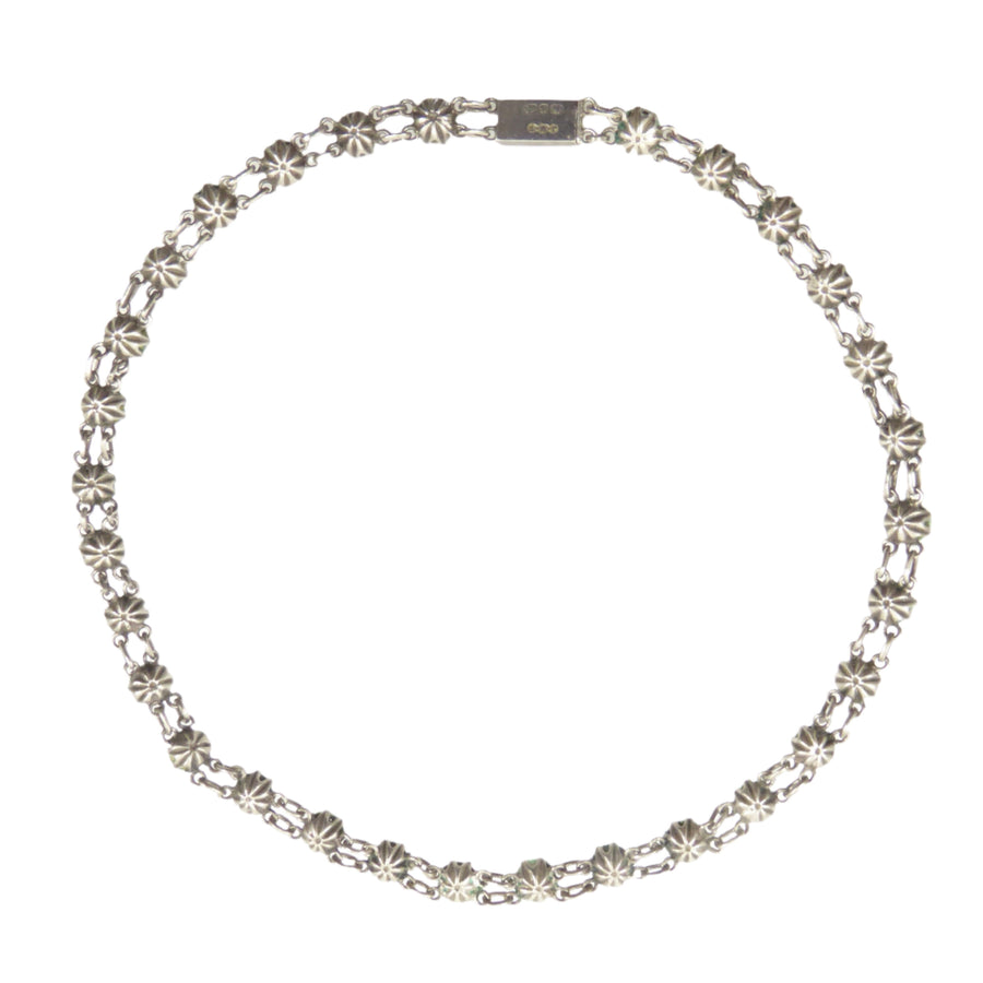 Victorian Silver and Paste Riviere