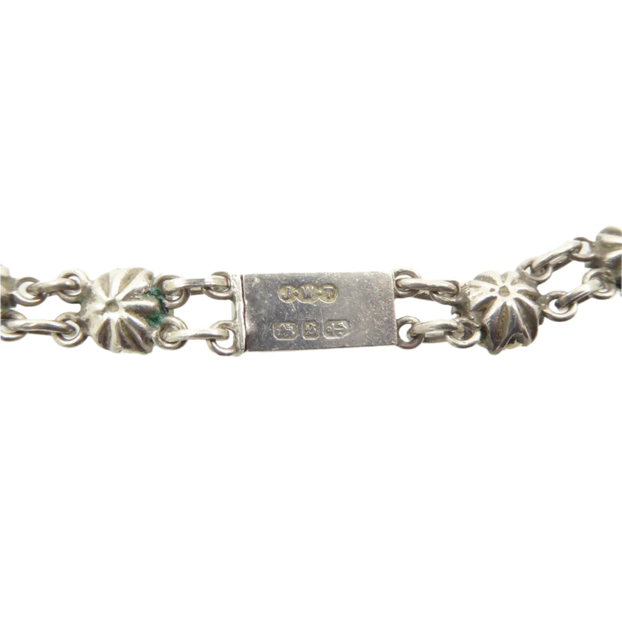 Victorian Silver and Paste Riviere
