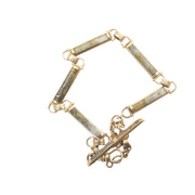 Gold-in-Quartz Watch Chain