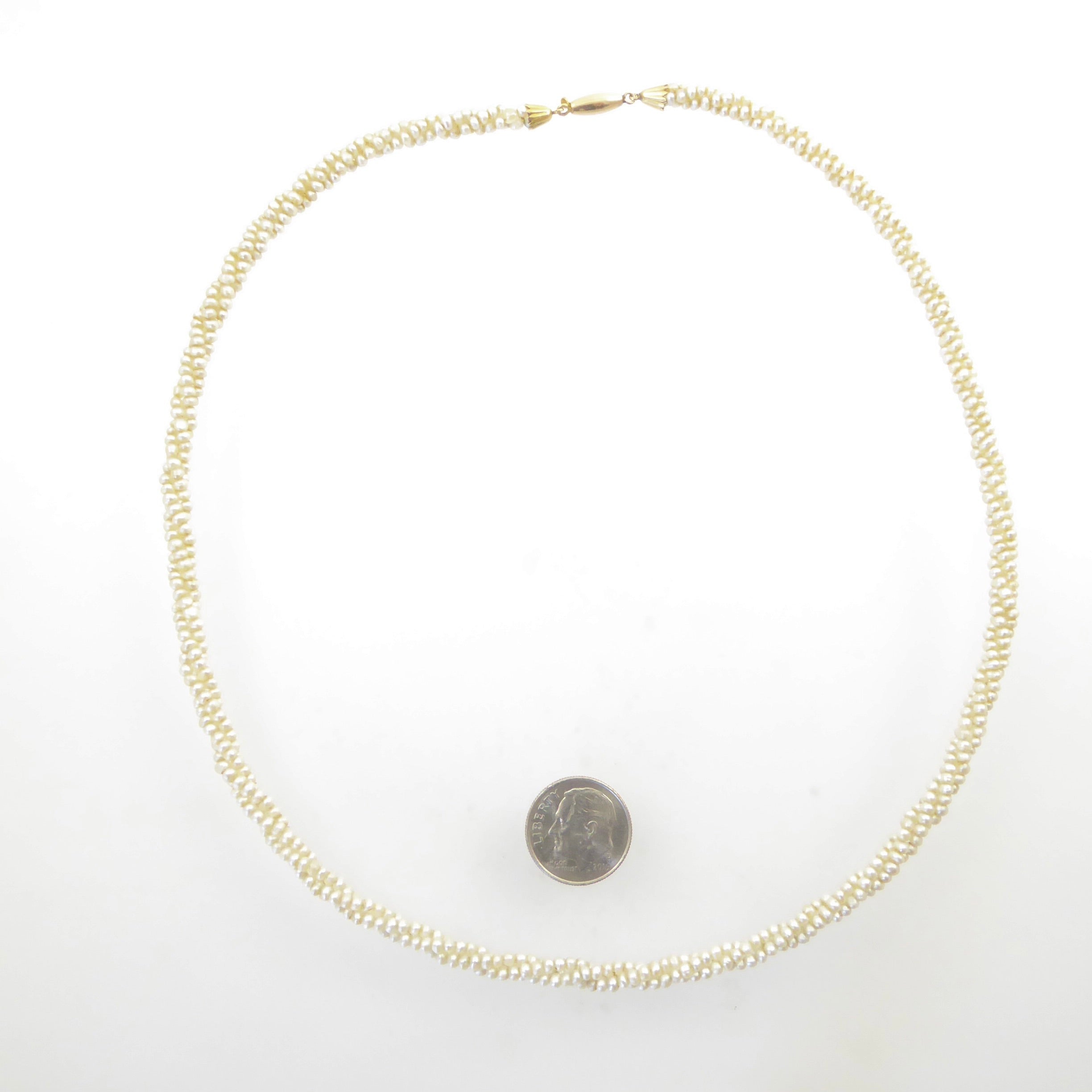 Seed Pearl Torsade Necklace by Marcus & Co. – Lisa Kramer Vintage