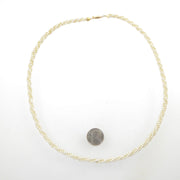 Seed Pearl Torsade Necklace by Marcus & Co.