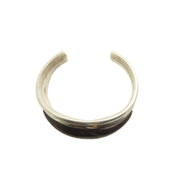 Silver and Wood Cuff by Sucesores de Spratling