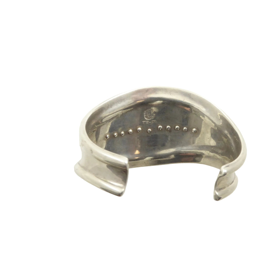Silver and Wood Cuff by Sucesores de Spratling