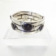 Spratling Design Wood and Silver Bracelet