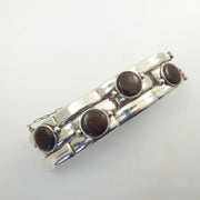 Spratling Design Wood and Silver Bracelet