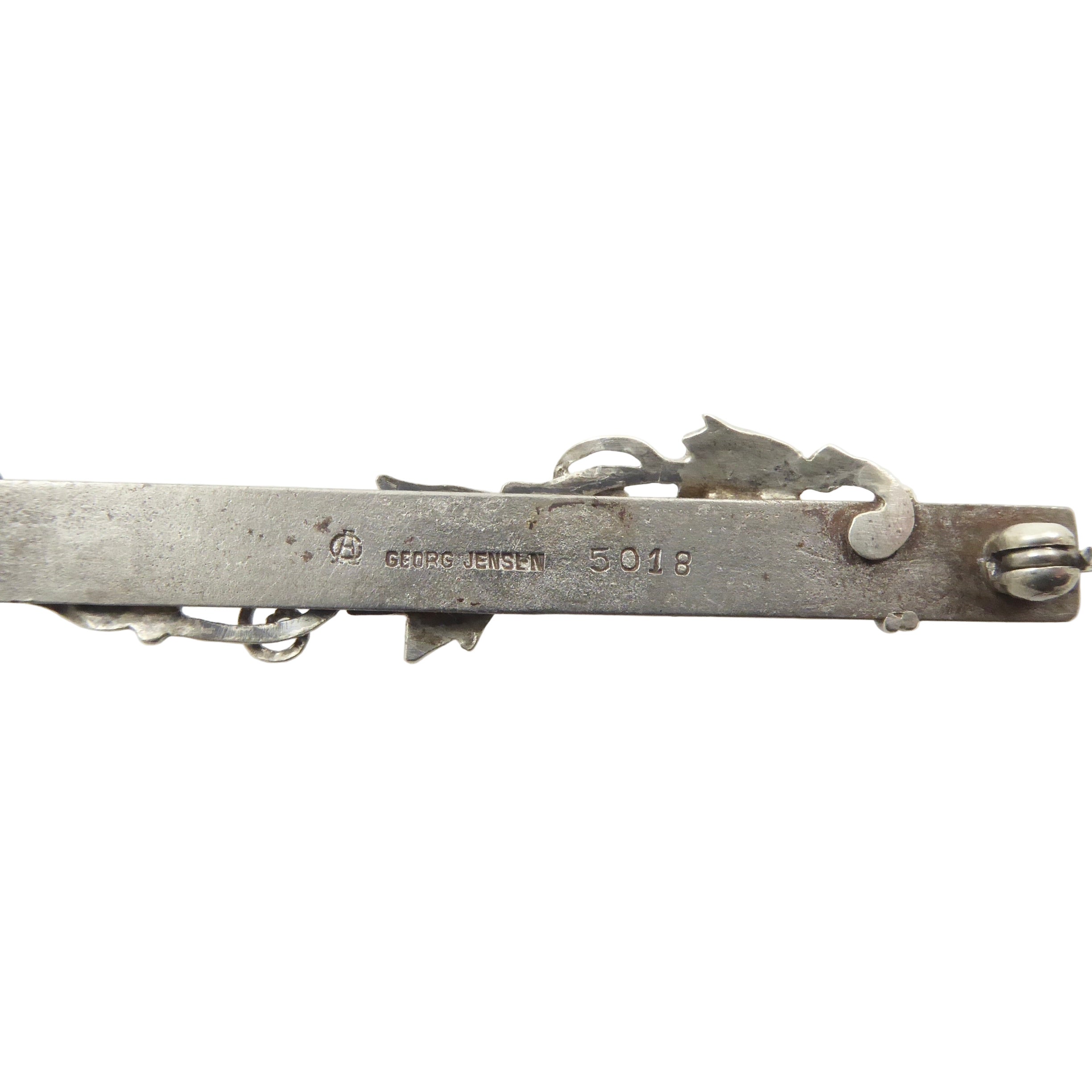 Georg Jensen Brooch 5018 Designed by Gundorph Albertus