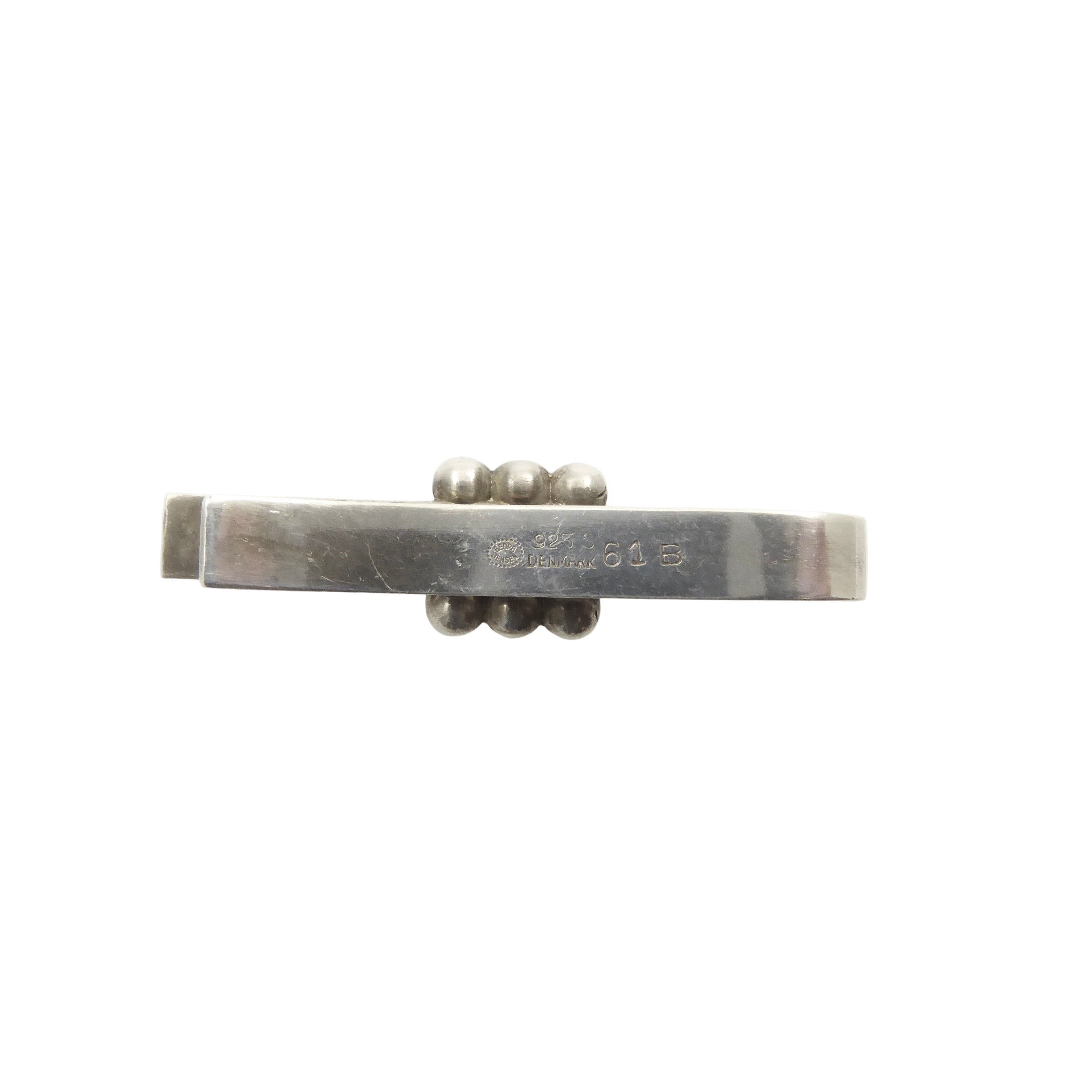 Georg Jensen Tie Bar 61B by Harald Nielsen