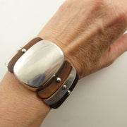 Spratling Wood and Silver Cuff
