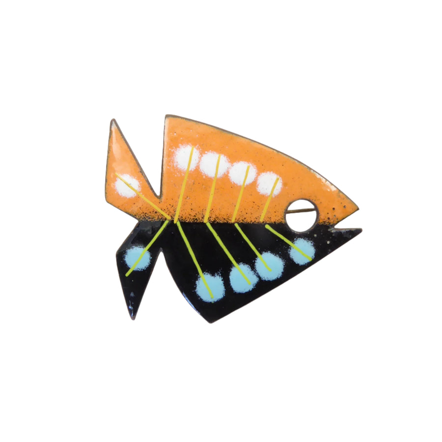 Harold Balazs Enamel Brooch