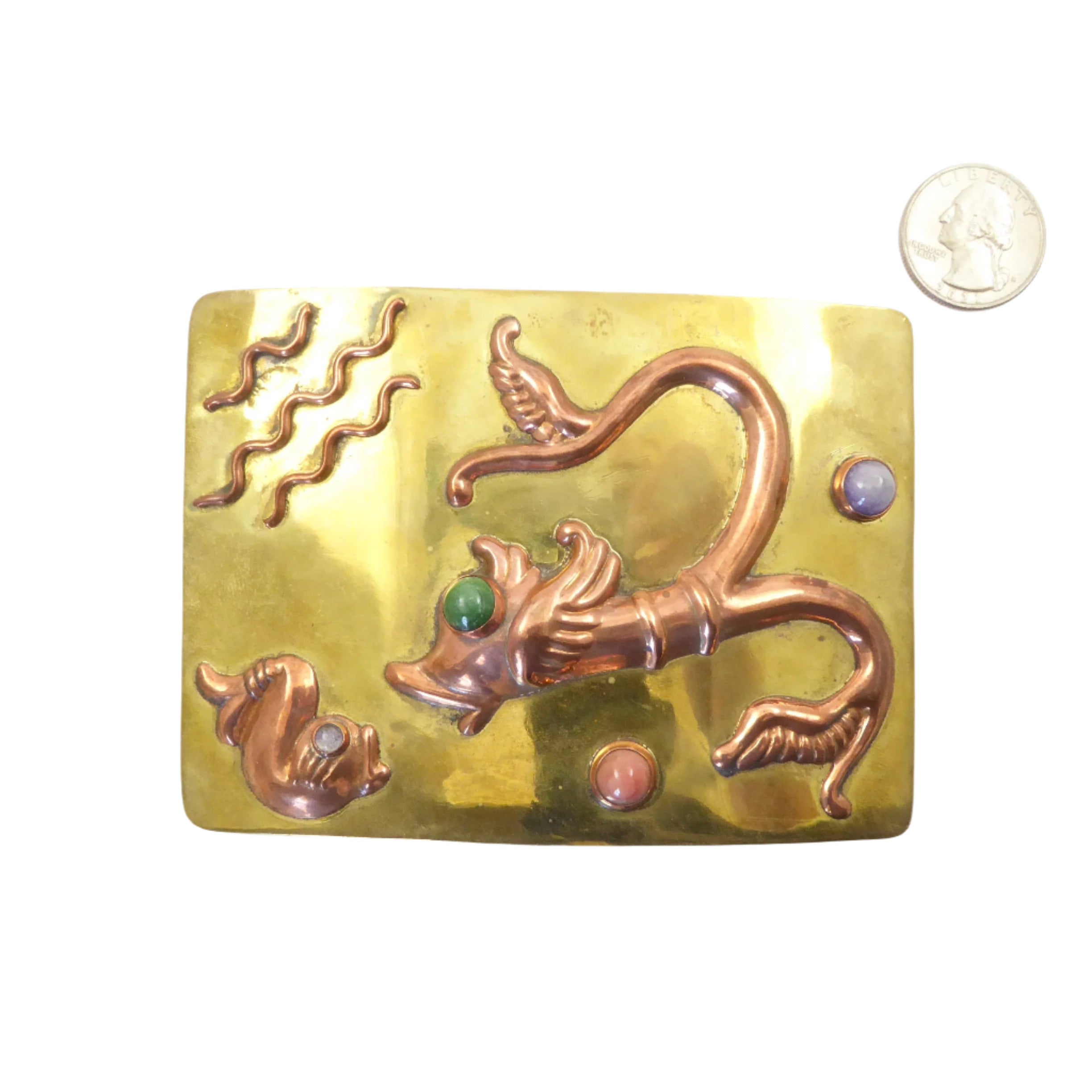 Huge Hubert Harmon Buckle