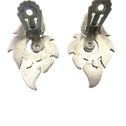 Margot de Taxco "Leaf Shell" Necklace and Earrings 5611