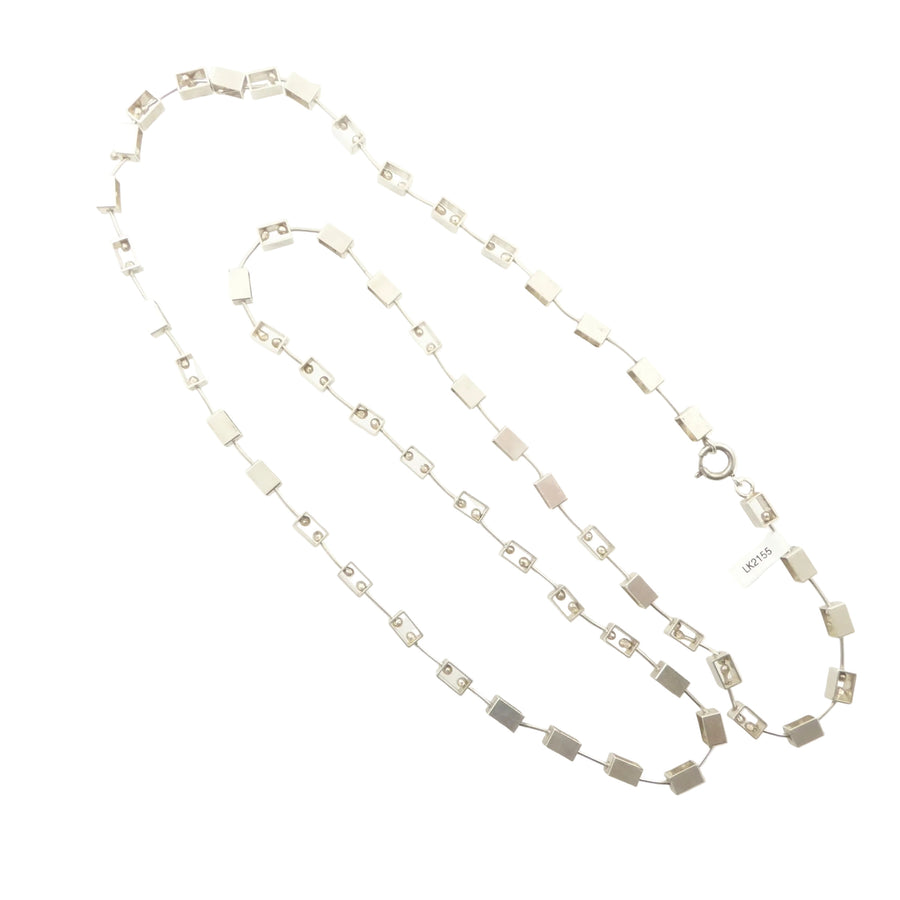 Padua School Style Silver Necklace