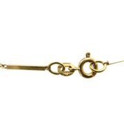 18 Karat Gold Bar Link Chain