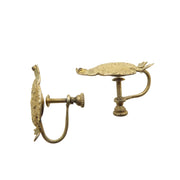Penguin Earrings with Gold Nuggets