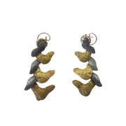 Romo Herrera Silver and Tumbaga Earrings