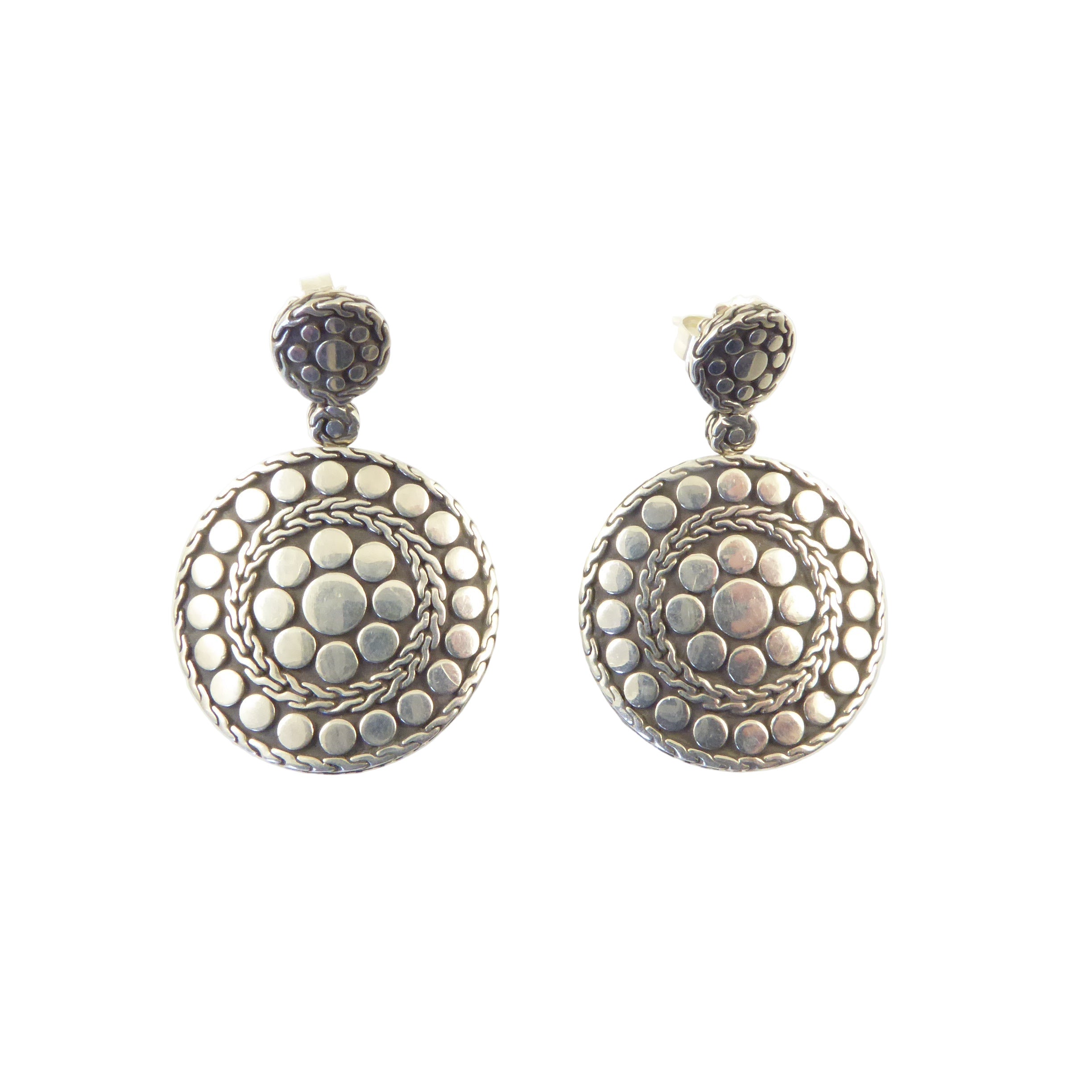 John Hardy Silver Earrings