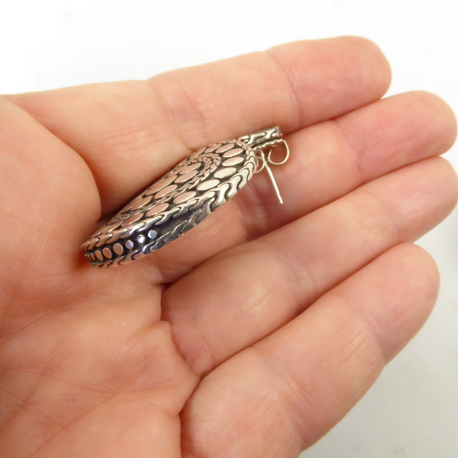 John Hardy Silver Earrings