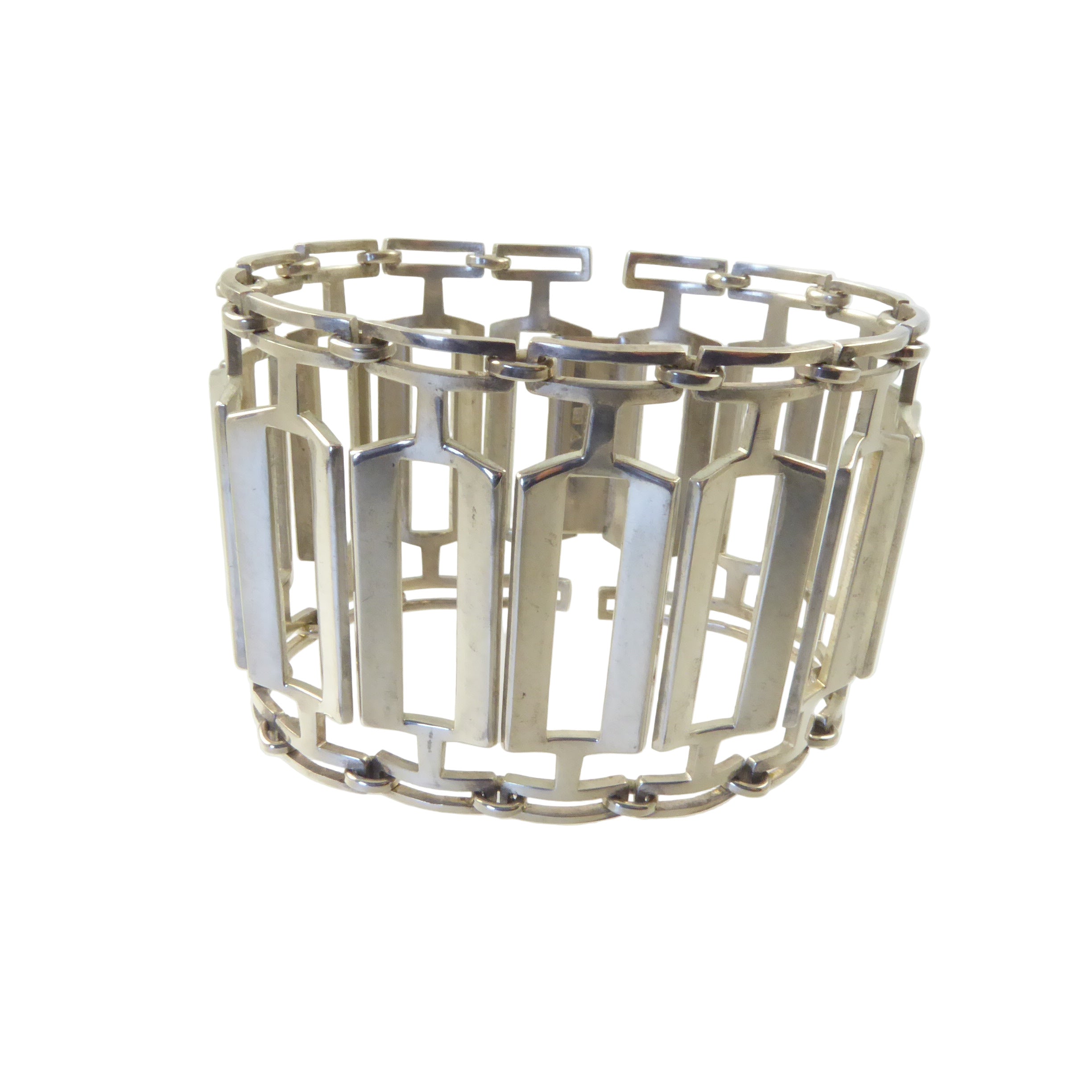 Tone Vigeland Wide Chain (Bred Lenke) Bracelet