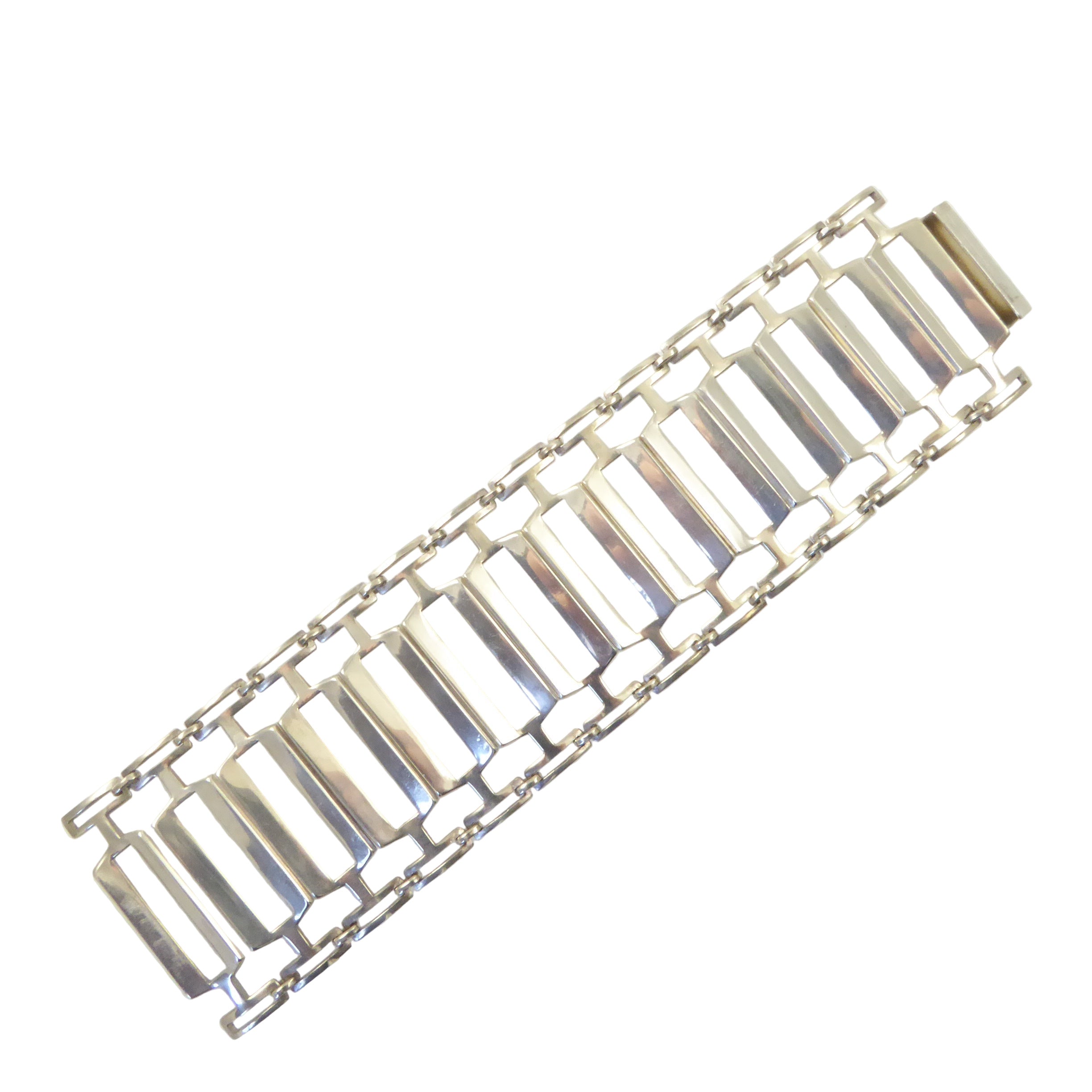 Tone Vigeland Wide Chain (Bred Lenke) Bracelet
