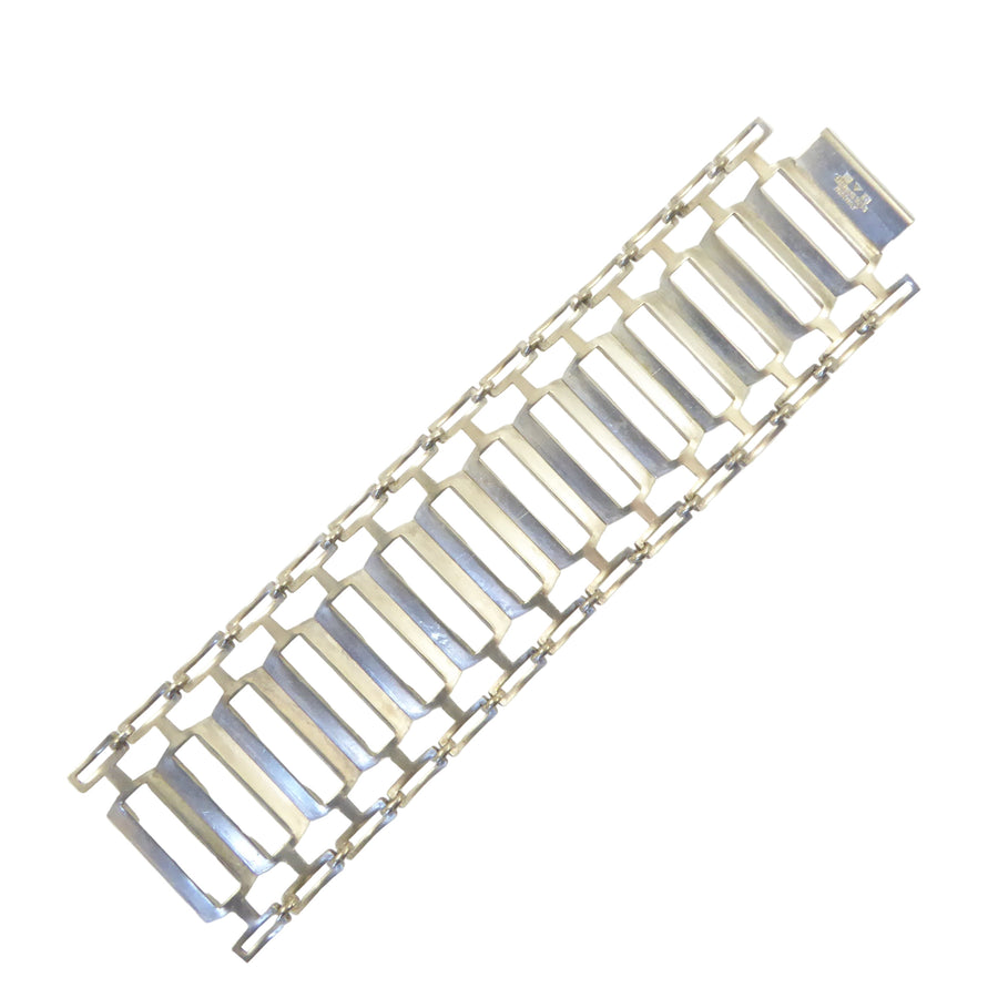 Tone Vigeland Wide Chain (Bred Lenke) Bracelet