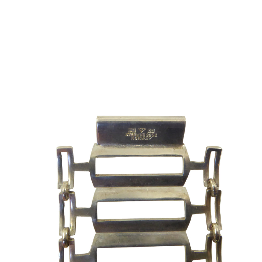 Tone Vigeland Wide Chain (Bred Lenke) Bracelet