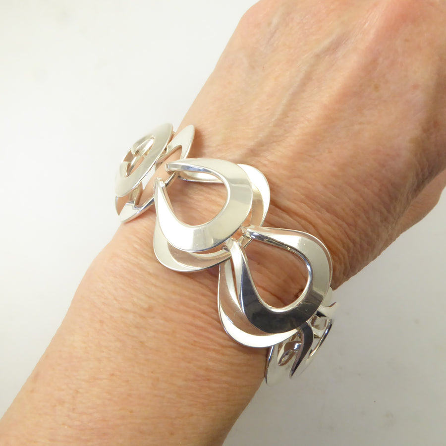 David-Andersen Paddle Bracelet Designed by Toril Bjorg